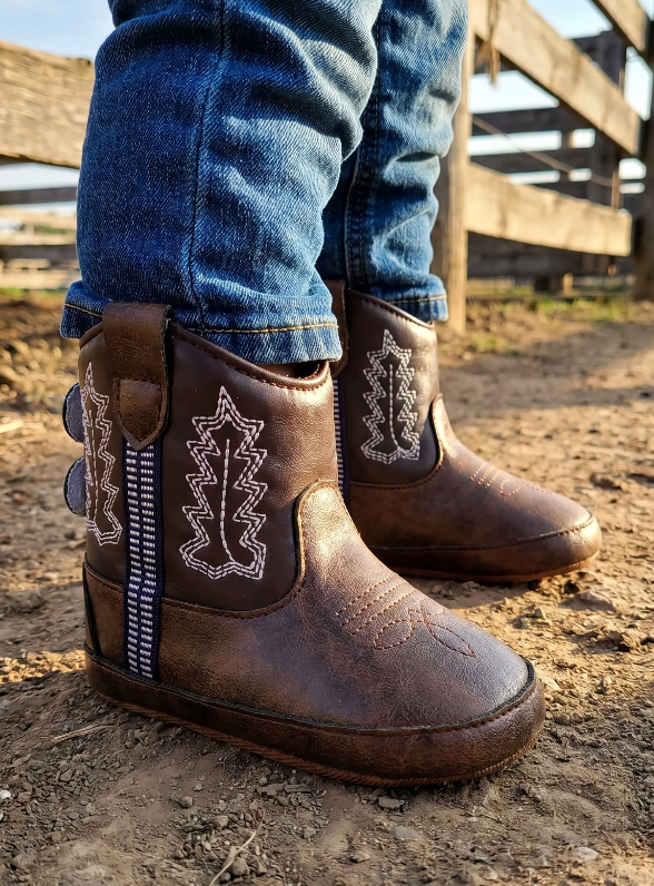 Handmade Baby Cowboy Boots (UNISEX)