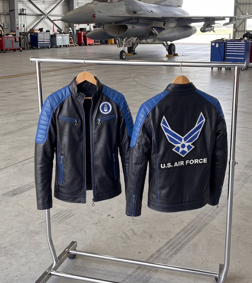 Handmade Military Leather Jackets